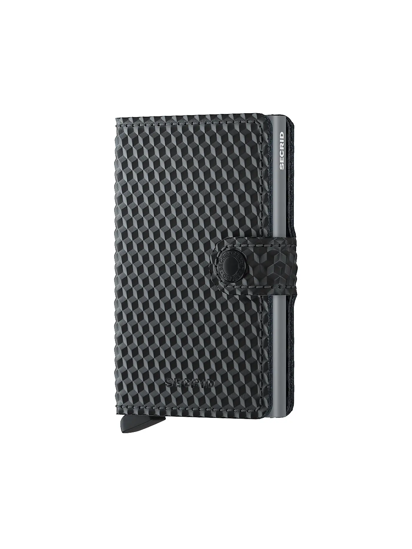 SECRID | Geldbörse - Miniwallet Cubic Black Titanium | 
